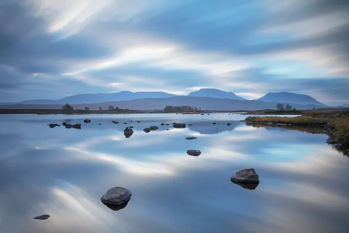 Framed Print : Reflections in Loch Baa at dawn, Rannoch Moor, Glencoe, Lochaber, Scotland, UK, October 2014 Framed Print : Reflections in Loch Baa at dawn, Rannoch Moor, Glencoe, Lochaber, Scotland, UK, October 2014