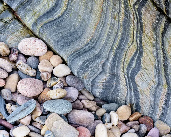 Framed Print : RF - Slate and pebbles, near Kintra, Islay, Argyll, Scotland, UK. November.(This image may be licensed either as rights managed or royalty free.) Framed Print : RF - Slate and pebbles, near Kintra, Islay, Argyll, Scotland, UK. November.(This image may be licensed either as rights managed or royalty free.)