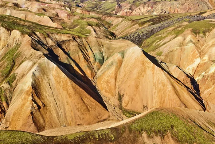 Framed Print : Rhyolite mountains, Landmannalaugar volcanic massif, Fjallabak Nature Reserve, Iceland. September, 2023 Framed Print : Rhyolite mountains, Landmannalaugar volcanic massif, Fjallabak Nature Reserve, Iceland. September, 2023