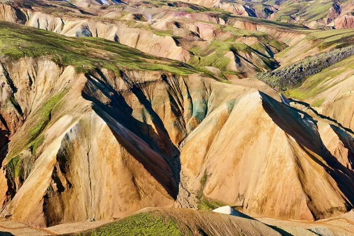 Framed Print : Rhyolite mountains, Landmannalaugar volcanic massif, Fjallabak Nature Reserve, Iceland. September, 2023 Framed Print : Rhyolite mountains, Landmannalaugar volcanic massif, Fjallabak Nature Reserve, Iceland. September, 2023