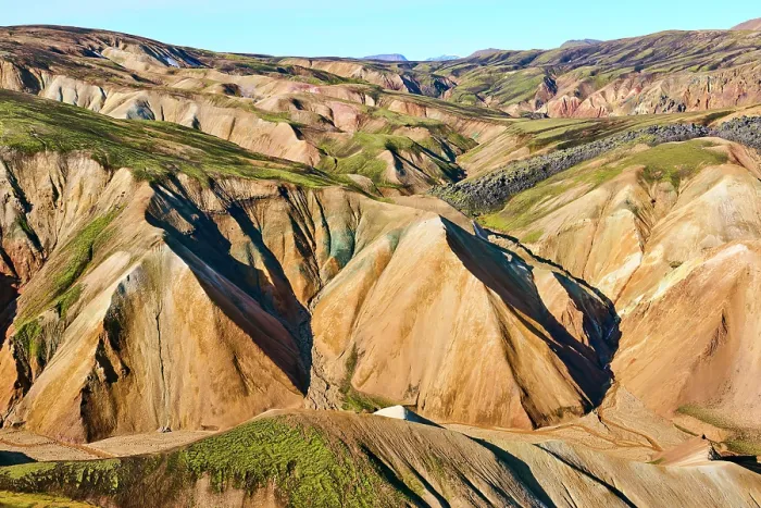 Framed Print : Rhyolite mountains, Landmannalaugar volcanic massif, Fjallabak Nature Reserve, Iceland. September, 2023 Framed Print : Rhyolite mountains, Landmannalaugar volcanic massif, Fjallabak Nature Reserve, Iceland. September, 2023