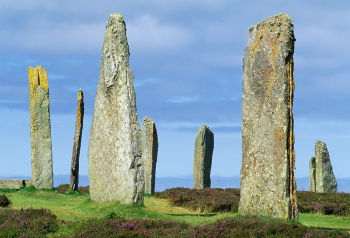Framed Print : Ring of Brodgar, neolithic stone circle and henge, Orkney, Scotland, UK Framed Print : Ring of Brodgar, neolithic stone circle and henge, Orkney, Scotland, UK