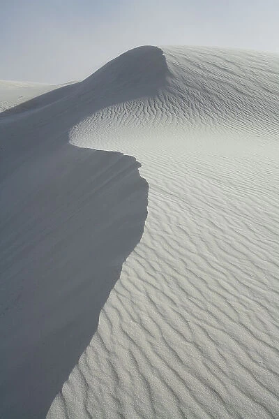 Ripples and ridges in the sands of White Sands National Monument, Chihuahuan Desert, New Mexico, USA
