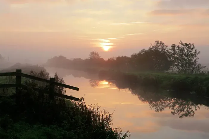 Framed Print : River Brue at dawn near Glastonbury on the Somerset Levels, Somerset, UK, November 2010 Framed Print : River Brue at dawn near Glastonbury on the Somerset Levels, Somerset, UK, November 2010