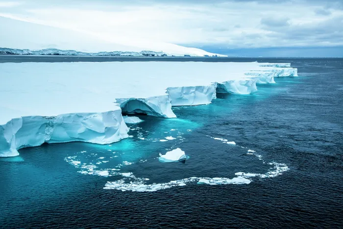 Framed Print : Ross Ice Shelf, Cape Crozier, Ross Island, Ross Sea, Antarctica. February, 2023 Framed Print : Ross Ice Shelf, Cape Crozier, Ross Island, Ross Sea, Antarctica. February, 2023