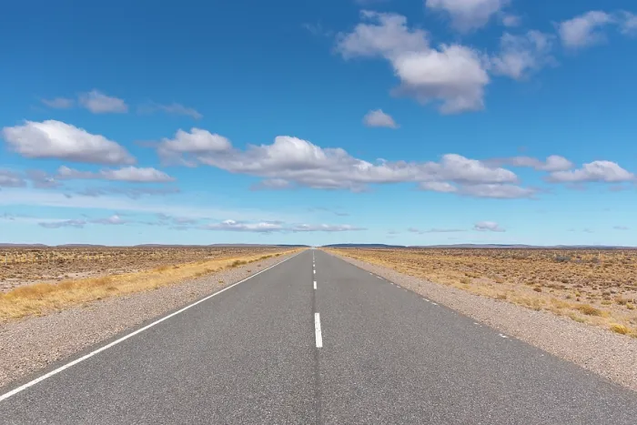 Framed Print : Ruta40, highway through the steppes of Patagonia, Argentina. March, 2024 Framed Print : Ruta40, highway through the steppes of Patagonia, Argentina. March, 2024