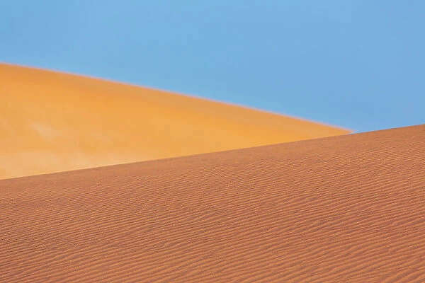 Sand Dunes in Swakopmund, Namibia. June 2015