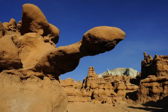Framed Print : Sandstone formations in Goblin Valley State Park, Utah, USA November 2012 Framed Print : Sandstone formations in Goblin Valley State Park, Utah, USA November 2012