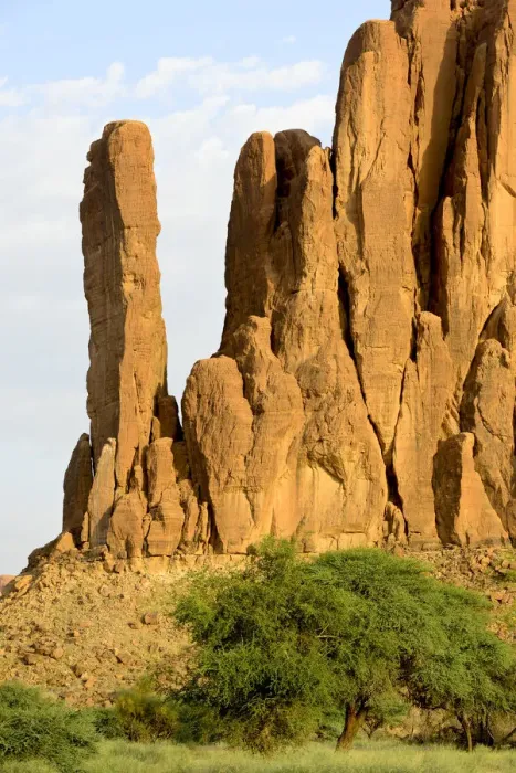 Framed Print : Sandstone rock formations in the Sahara desert. Ennedi Natural and Cultural Reserve Framed Print : Sandstone rock formations in the Sahara desert. Ennedi Natural and Cultural Reserve