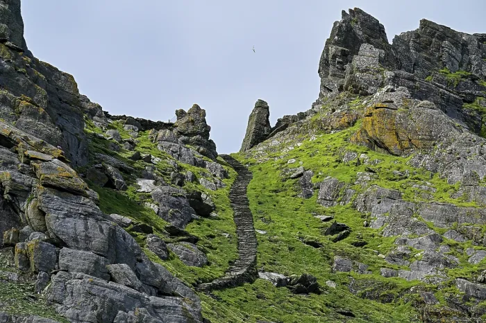 Framed Print : Skellig Michael Island, County Kerry, Republic of Ireland. June, 2022 Framed Print : Skellig Michael Island, County Kerry, Republic of Ireland. June, 2022