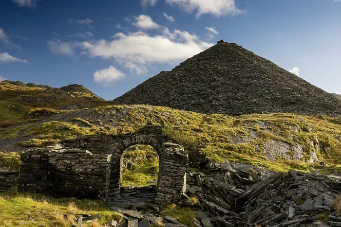 Framed Print : Slate quarry ruins and spoil heaps at Rhosydd Quarry, UNESCO World Heritage Site, Snowdonia / Eryri National Park, Blaenau Ffestiniog, Gwynedd, Wales, UK. October, 2022 Framed Print : Slate quarry ruins and spoil heaps at Rhosydd Quarry, UNESCO World Heritage Site, Snowdonia / Eryri National Park, Blaenau Ffestiniog, Gwynedd, Wales, UK. October, 2022
