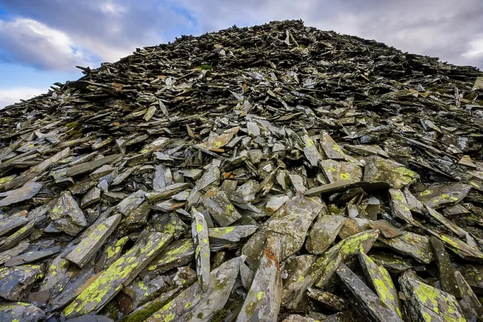 Framed Print : Slate spoil heaps and quarry ruins at Cwmorthin slate mine, UNESCO World Heritage Site, Snowdonia / Eryri National Park, Blaenau Ffestiniog, Gwynedd, Wales, UK. October, 2022 Framed Print : Slate spoil heaps and quarry ruins at Cwmorthin slate mine, UNESCO World Heritage Site, Snowdonia / Eryri National Park, Blaenau Ffestiniog, Gwynedd, Wales, UK. October, 2022