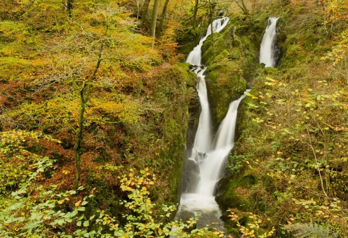 Framed Print : Stock Ghyll waterfall in autumn, Lake District NP, Cumbria, England, UK, November Framed Print : Stock Ghyll waterfall in autumn, Lake District NP, Cumbria, England, UK, November