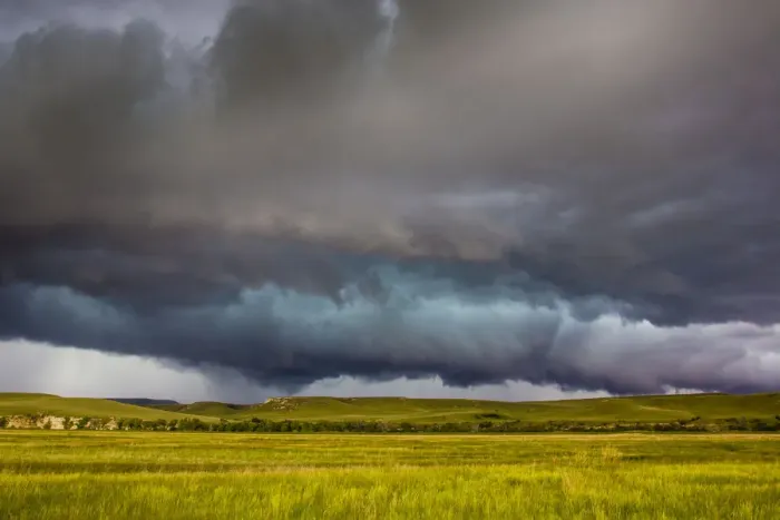 Framed Print : Stormy sky above the prairie grassland, Montana, USA. June 2011 Framed Print : Stormy sky above the prairie grassland, Montana, USA. June 2011