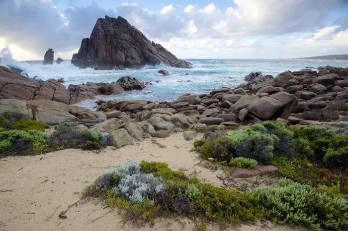 Framed Print : Sugarloaf Rock viewed fom coast of Leeuwin-Naturaliste National Park Framed Print : Sugarloaf Rock viewed fom coast of Leeuwin-Naturaliste National Park