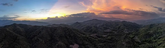 Framed Print : Sunset over Motagua Valley in rainy season, Heloderma Natural Reserve, Zacapa, Guatemala, June 2023. Stitched Panorama Framed Print : Sunset over Motagua Valley in rainy season, Heloderma Natural Reserve, Zacapa, Guatemala, June 2023. Stitched Panorama