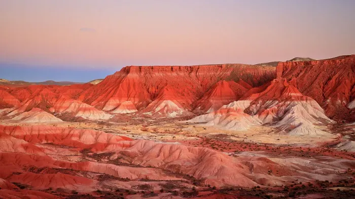 Framed Print : Sunset at Valle de la Luna, Cusi Cusi village, Jujuy, Andes, Argentina, October, 2022