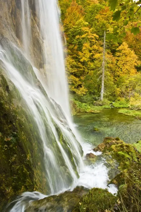 Framed Print : Veliki Prstvaci waterfalls, Upper Plitvice lakes, Plitvice Lakes NP, Croatia, October Framed Print : Veliki Prstvaci waterfalls, Upper Plitvice lakes, Plitvice Lakes NP, Croatia, October