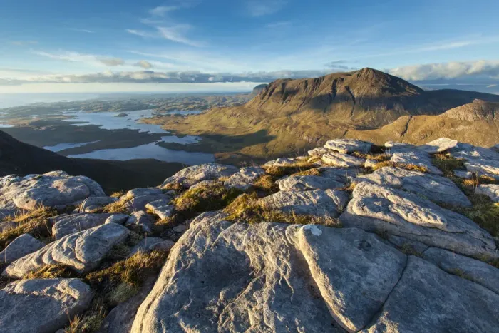 Framed Print : View from Cul Beag to Cul Mor, Assynt, Highlands, Scotland, UK, September 2013 Framed Print : View from Cul Beag to Cul Mor, Assynt, Highlands, Scotland, UK, September 2013