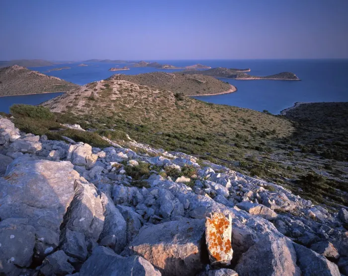 Framed Print : View from Levrnaka Island, Kornati National Park, Croatia, May 2009 Framed Print : View from Levrnaka Island, Kornati National Park, Croatia, May 2009
