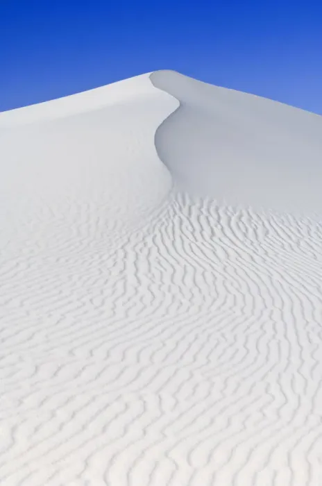 Framed Print : White sand dunes against blue sky, White Sands National Monument, New Mexico, USA Framed Print : White sand dunes against blue sky, White Sands National Monument, New Mexico, USA