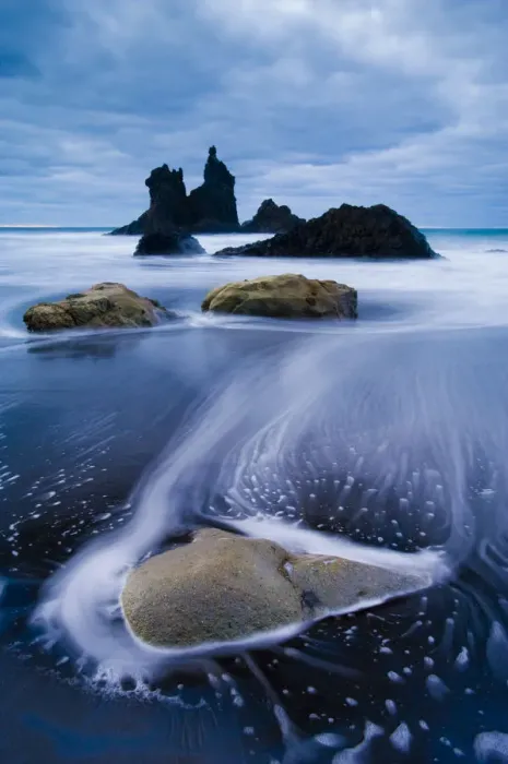 Framed Print : Wild coast with sea stacks on a stormy day, Benijo, Anaga Peninsula, North East Tenerife Framed Print : Wild coast with sea stacks on a stormy day, Benijo, Anaga Peninsula, North East Tenerife