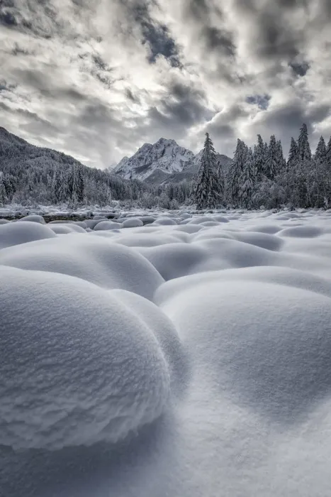 Framed Print : Zelenci Springs in winter, Julian Alps, Kranjska Gora, Slovenia, February 2018 Framed Print : Zelenci Springs in winter, Julian Alps, Kranjska Gora, Slovenia, February 2018