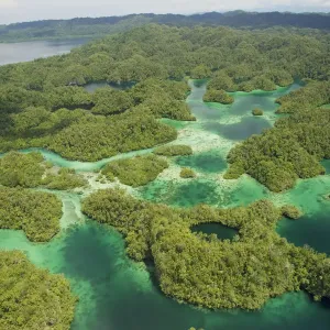 Aerial View of Hidden Bay Print Aerial View of Hidden Bay Print