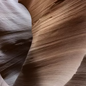 Antelope Canyon, a slot canyon with eroded sandstone patterns, Navajo Tribal Park