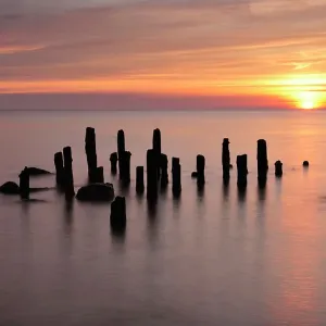 Baltic Sea Sunset Print Baltic Sea Sunset Print