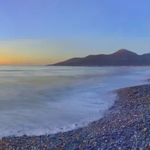 Print of Beach at sunrise, Murlough National Nature Reserve Print of Beach at sunrise, Murlough National Nature Reserve