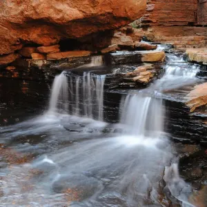 Cascade Print - Waterfall in Hancock Gorge, Karijini National Park Cascade Print - Waterfall in Hancock Gorge, Karijini National Park
