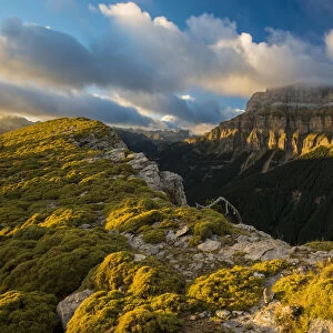 Cliffs, Ordesa National Park, Pyrenees, Aragon, Spain