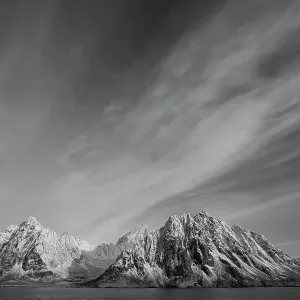 Clouds over coastal mountains, Svalbard, Norway, September 2009 Clouds over coastal mountains, Svalbard, Norway, September 2009