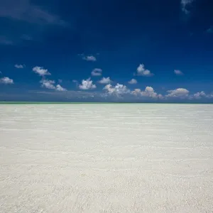Crystal clear shallows under a blue sky. Exumas, Bahamas, Caribbean, June 2009 Crystal clear shallows under a blue sky. Exumas, Bahamas, Caribbean, June 2009