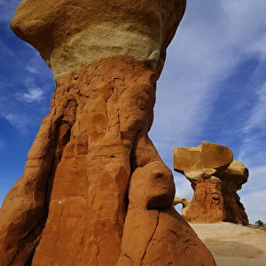 Formation caused by erosion in sandstone, Devils Garden, Grand Staircase-Escalante