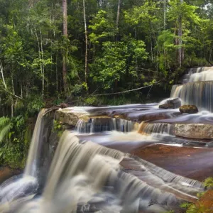 Giluk Falls Print, Maliau Basin Borneo Giluk Falls Print, Maliau Basin Borneo