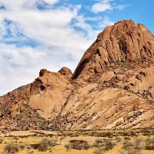 Gross Spitzkoppe Peak granite inselberg Print Gross Spitzkoppe Peak granite inselberg Print