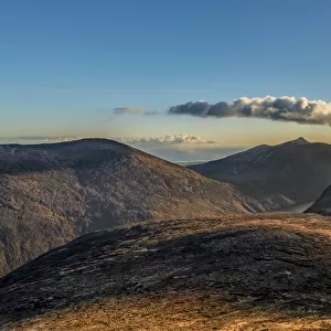 High Mournes from Slieve Bernagh North Tor, Mourne Mountains, County Down