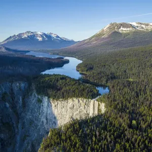 Hunlen Falls Print, a photograph of Canada's highest free falling waterfall Hunlen Falls Print, a photograph of Canada's highest free falling waterfall
