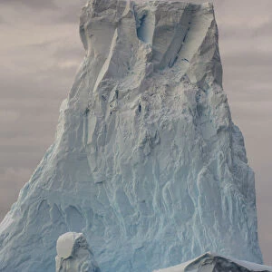 Iceberg, eroded by waves, Ross Sea, Antarctica