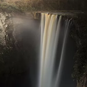 Kaieteur Falls is the worlds widest single drop waterfall, located on the Potaro river in the Kaieteur National Park, in Essequibo, Guyana, South America