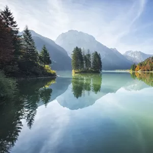 Lago de Predil, Julian Alps, Italy, October 2013