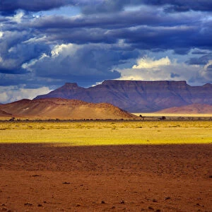 Landscape of the Namib desert, Sossusvlei region, Namibia, March
