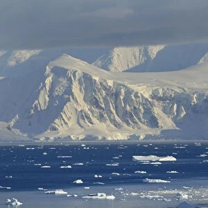 Landscape from Neko Harbour, Andvord Bay. Antarctic Peninsula, Antarctica