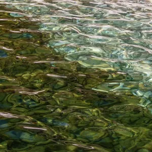 Lake Baikal Print: Reflected Light on Water Lake Baikal Print: Reflected Light on Water