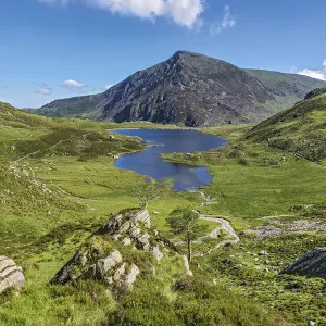 Llyn Idwal Print, Snowdonia Landscape