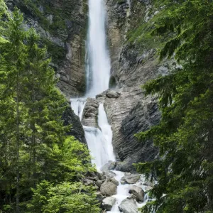 Lower Martuljek Falls, Martuljek River, Triglav National Park, Slovenia, July 2009 Lower Martuljek Falls, Martuljek River, Triglav National Park, Slovenia, July 2009