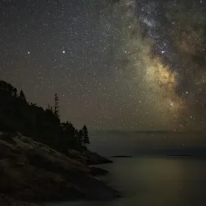 The Milky Way Print, Sand Beach, Acadia National Park The Milky Way Print, Sand Beach, Acadia National Park