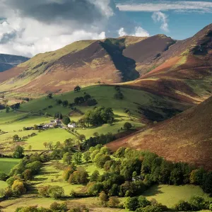 Newlands Valley Print, Causey Pike Landscape, Lake District National Park Newlands Valley Print, Causey Pike Landscape, Lake District National Park